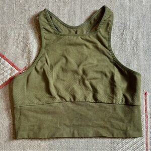 Free People Movement Seamless Sports Bra Green M/L